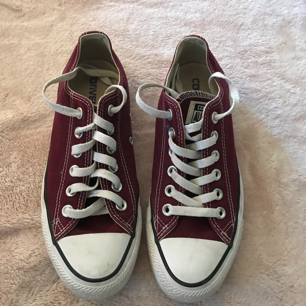 Maroon Converse - image 2